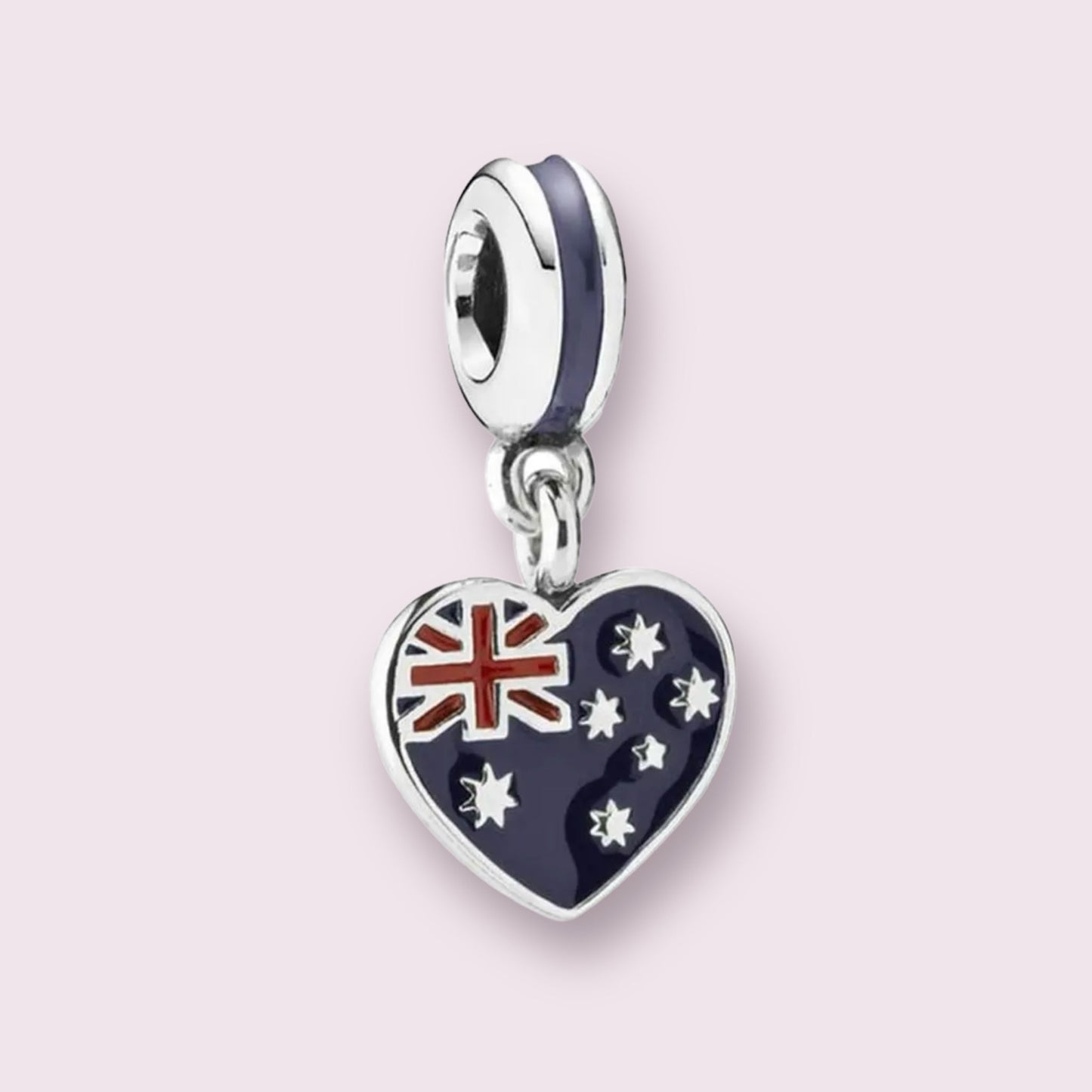 Australia Heart Charm - Ammolato
