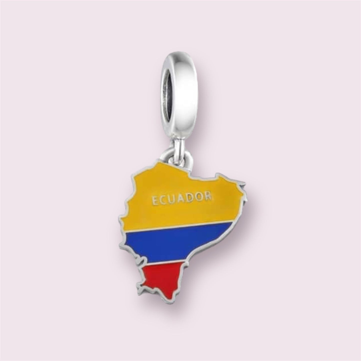 Ecuador Map Charm - Ammolato