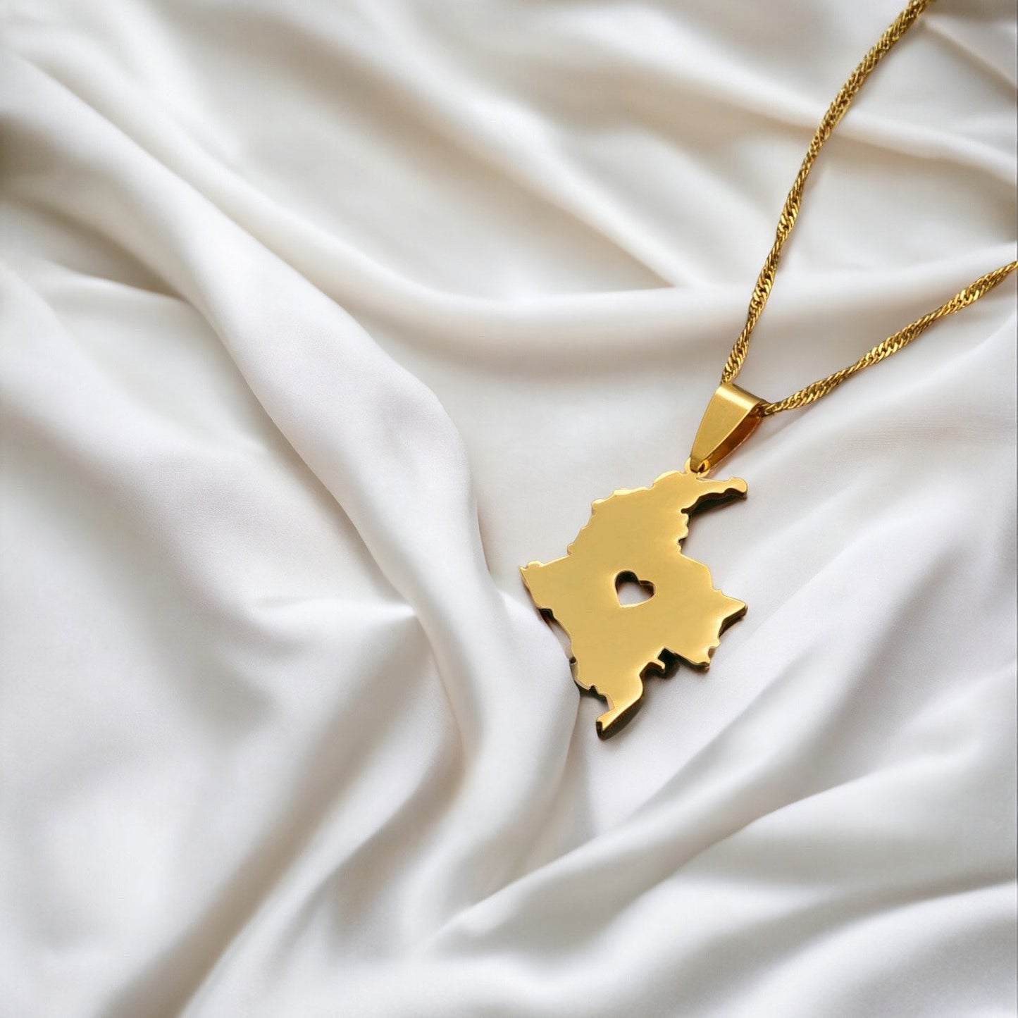Heart of Colombia Necklace - Ammolato