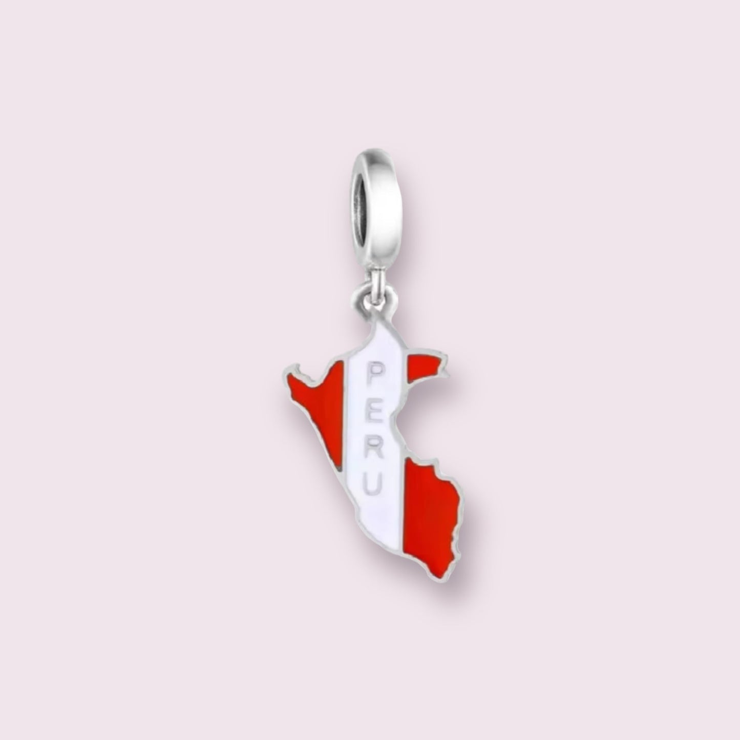 Peru Map Charm - Ammolato