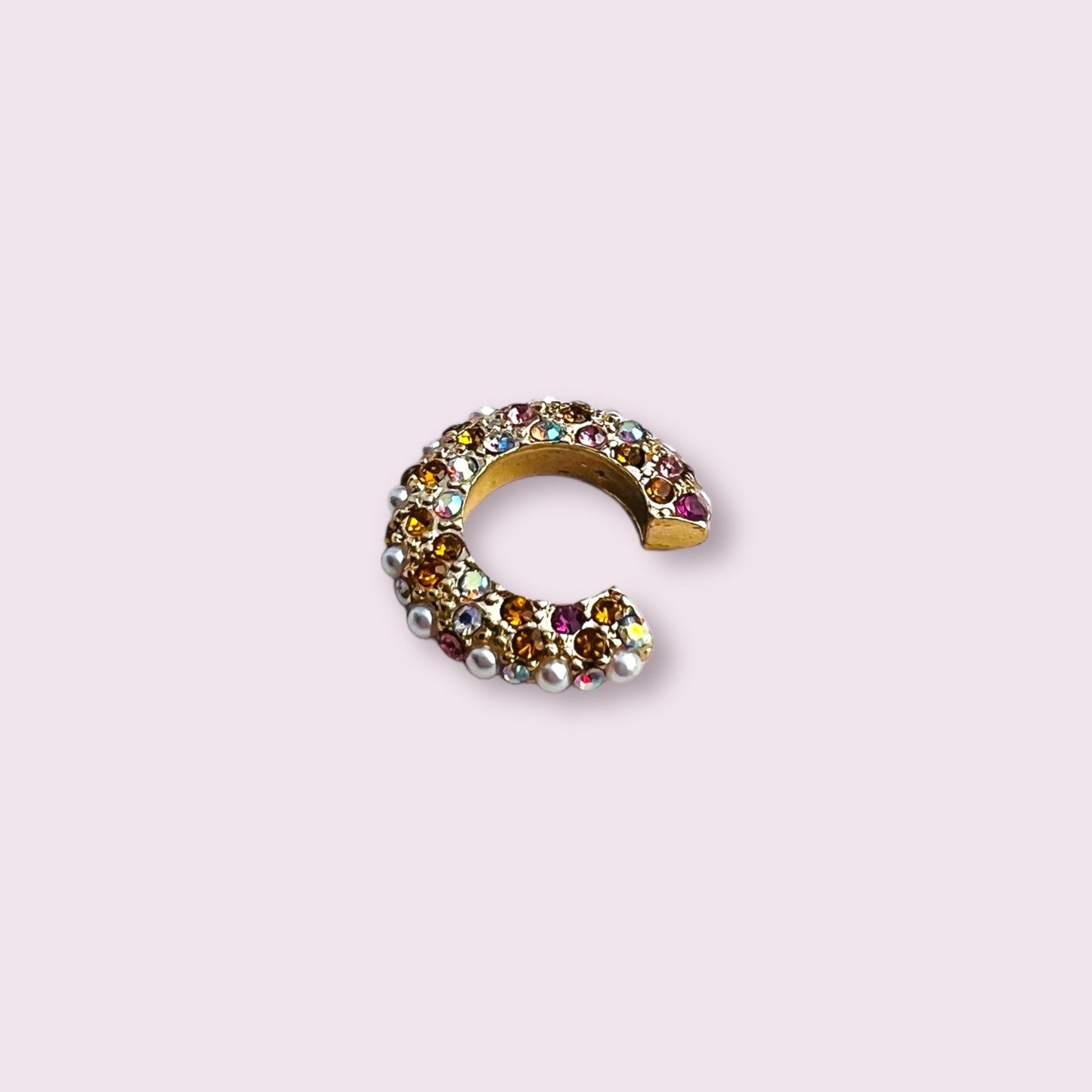 Rainbow Stone Earcuff - Ammolato