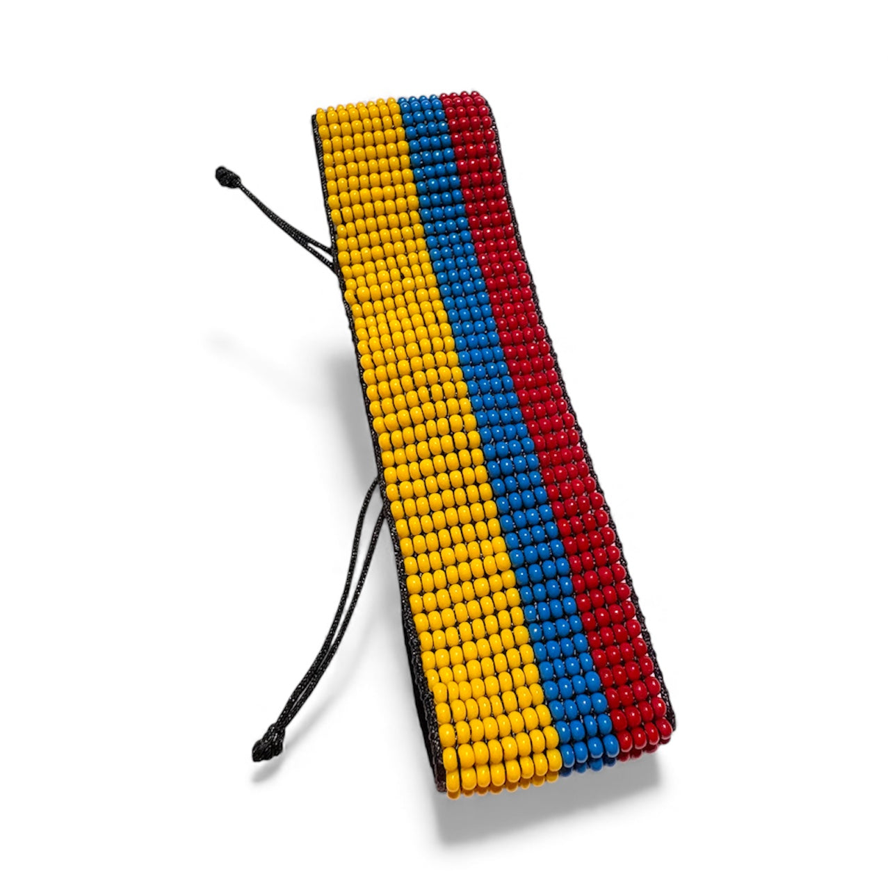 Handmade Black and Gold Bracelet