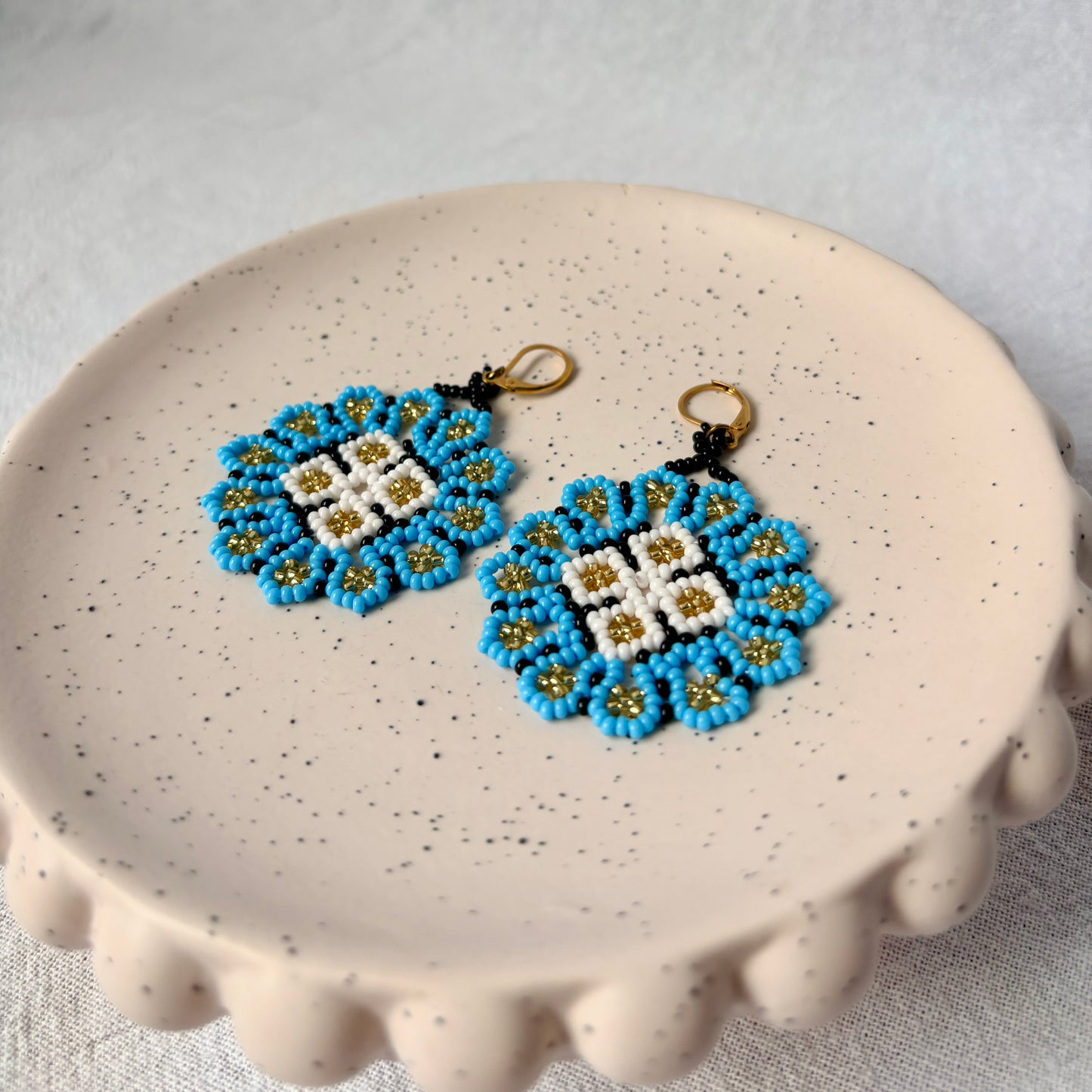 Handmade Floral Earrings