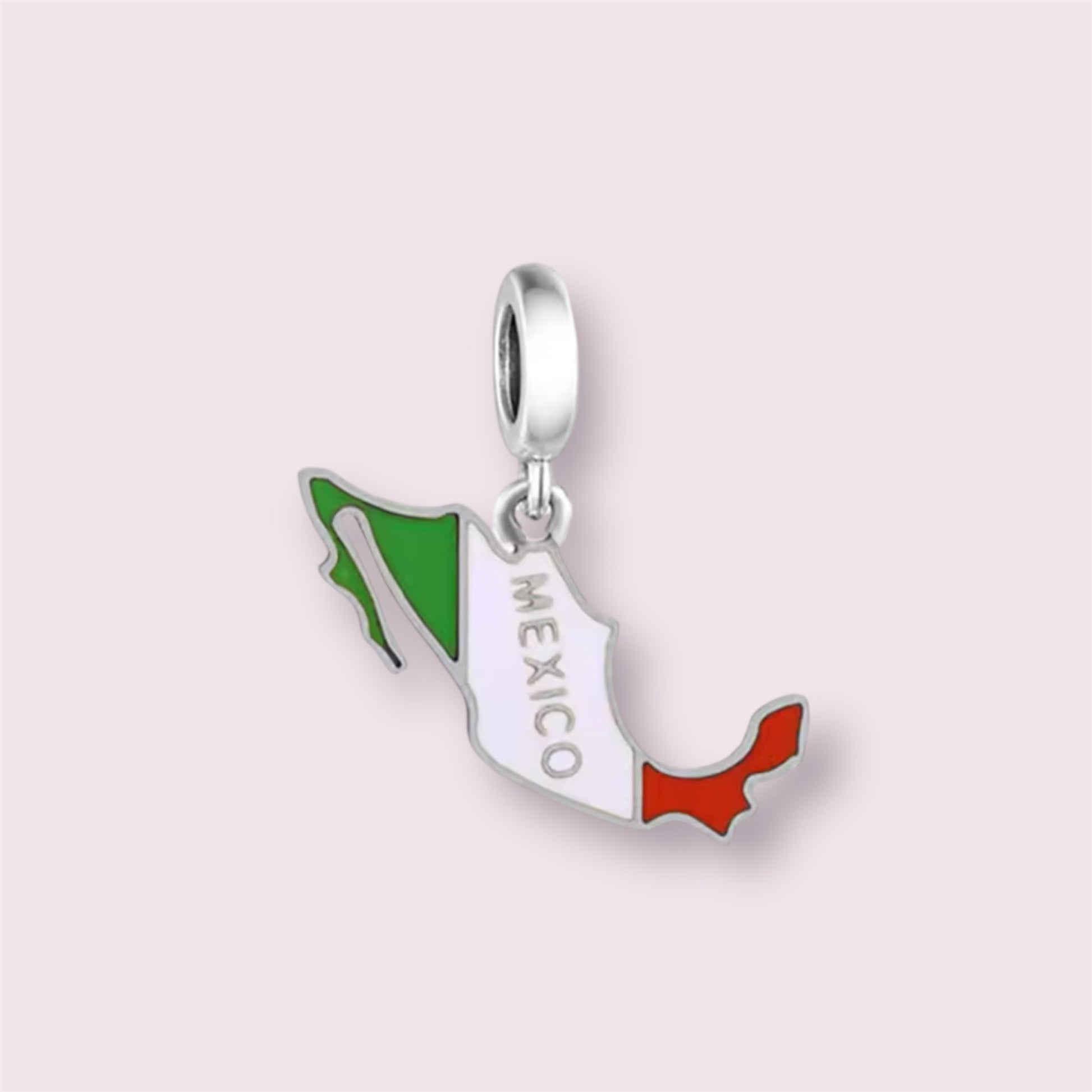 Mexico Map Charm - Ammolato